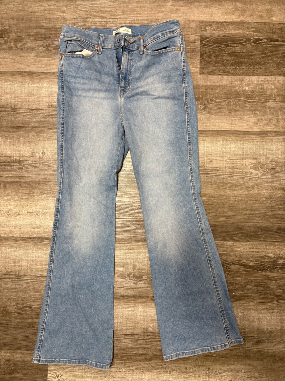 Levi’s heritage high rise flare